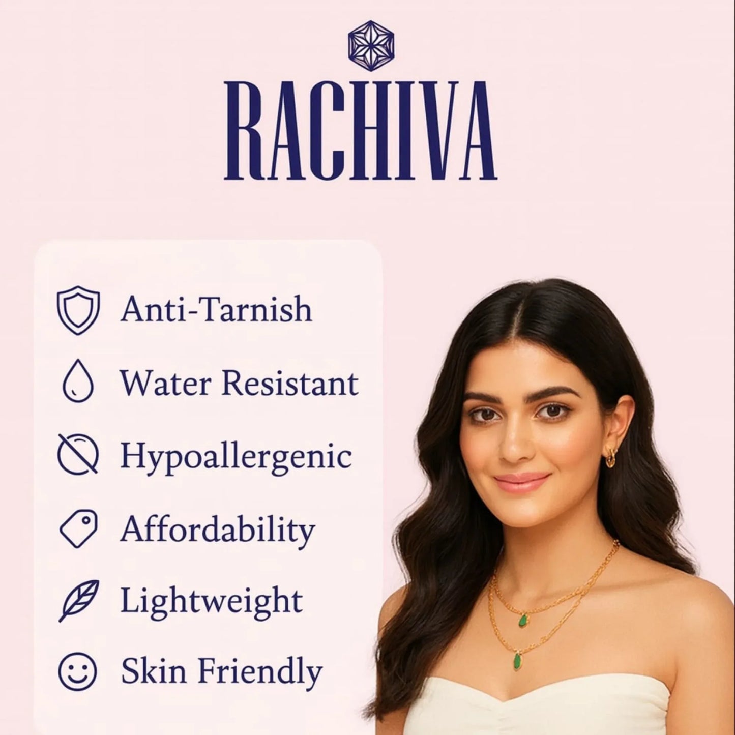 18K Gold Plated Baguette Zircon Channel Hoop Earrings - RACHIVA