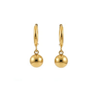 18K Gold Plated Sphere Dangle Earrings - RACHIVA