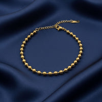 18K Gold Plated Beaded Bracelet