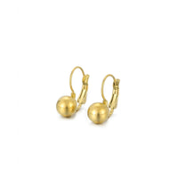 18K Gold Plated Freshwater Pearl Stud Earrings
