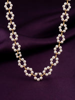 Rachiva 18K Gold Plated Pearl Link Necklace
