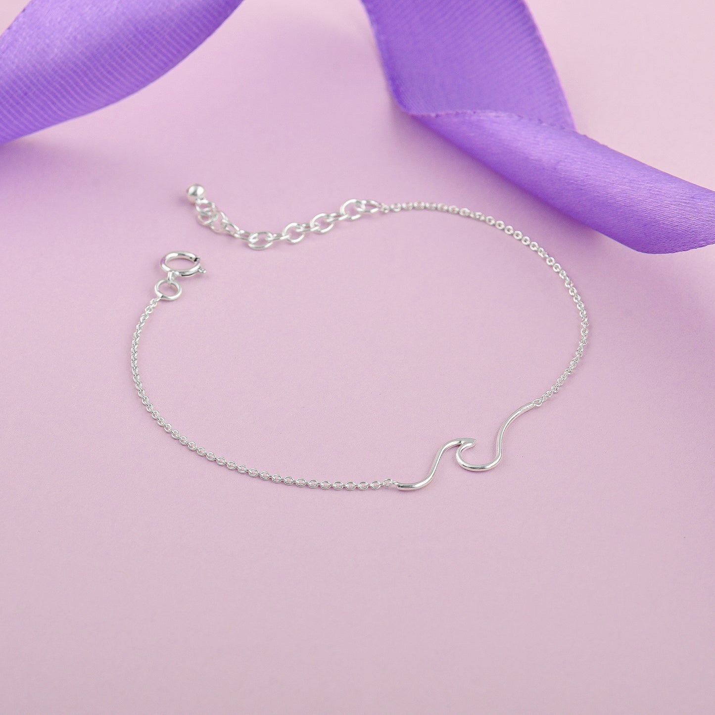 Everlasting Minimalist Silver Bracelet