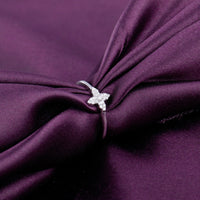 Floweret Zircon Silver Ring