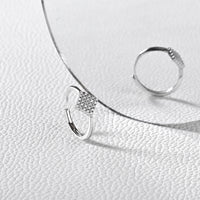 Diamond Fusion Zircon Silver Ring