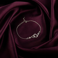 Eternal Love Heart Affair Silver Bracelet