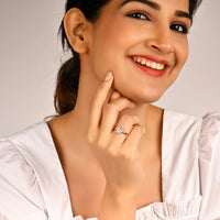 Valentine Rose Gold Heart Ring