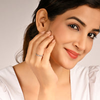 Whisper of Love Silver Heart Ring