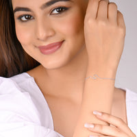 Everlasting Minimalist Silver Bracelet