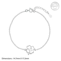Celestial Divine Heart Silver Bracelet