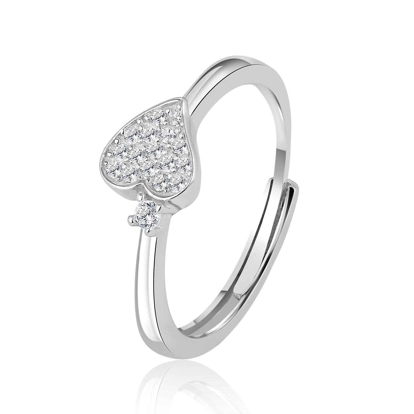 Eternal Heart Silver Ring