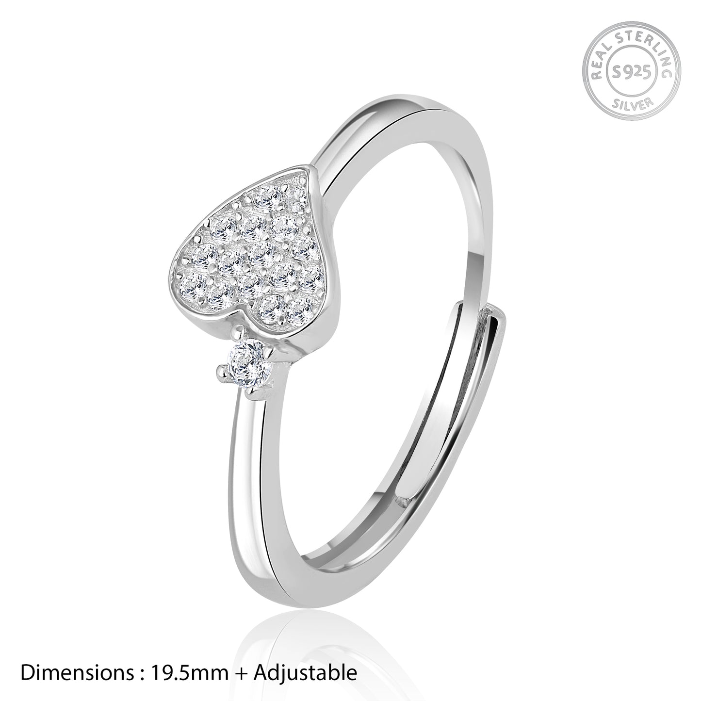 Eternal Heart Silver Ring