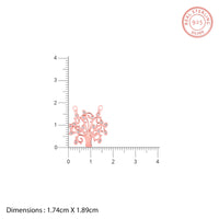 Tree of Wisdom Rose Gold Pendant with Link Chain