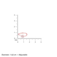 Glistening Petal Rose Gold Ring