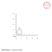 Timeless Halo Rose Gold Pendant with Link Chain