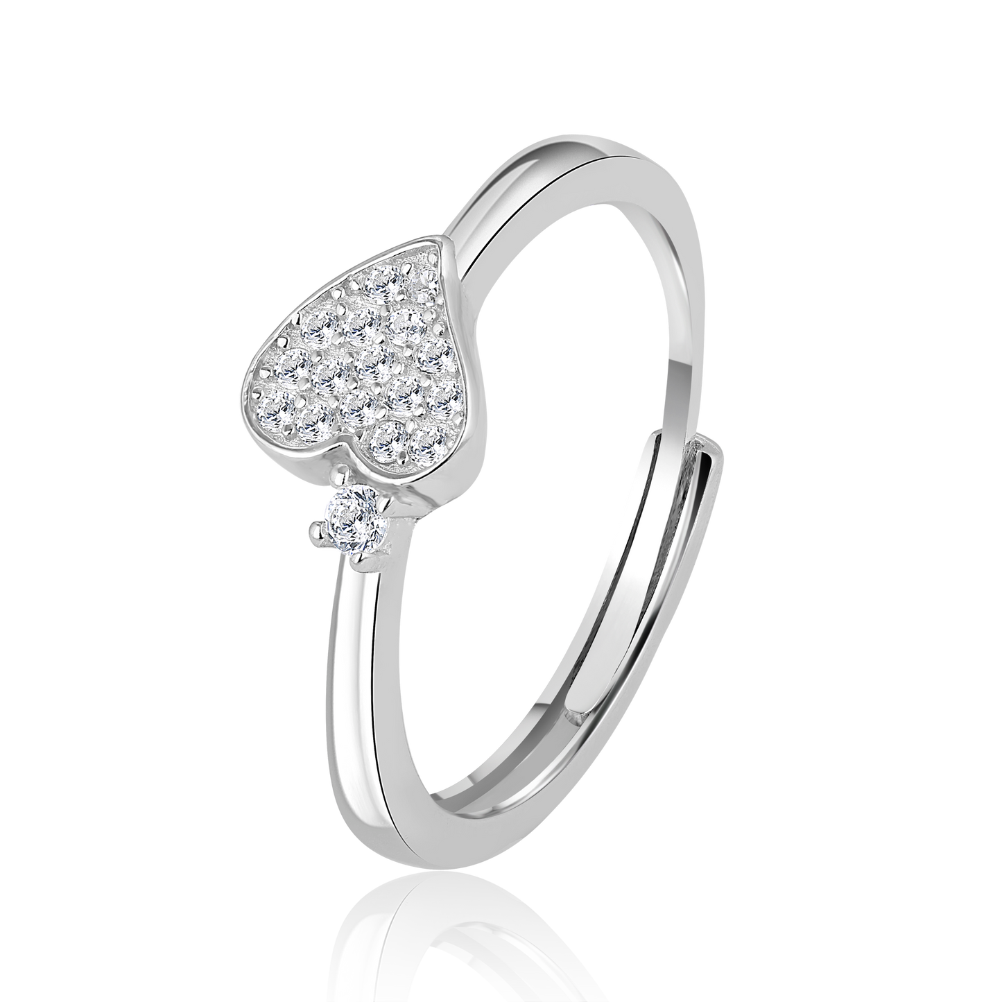 Eternal Heart Silver Ring