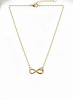 18K Gold Plated Infinity Pendant Necklace - RACHIVA