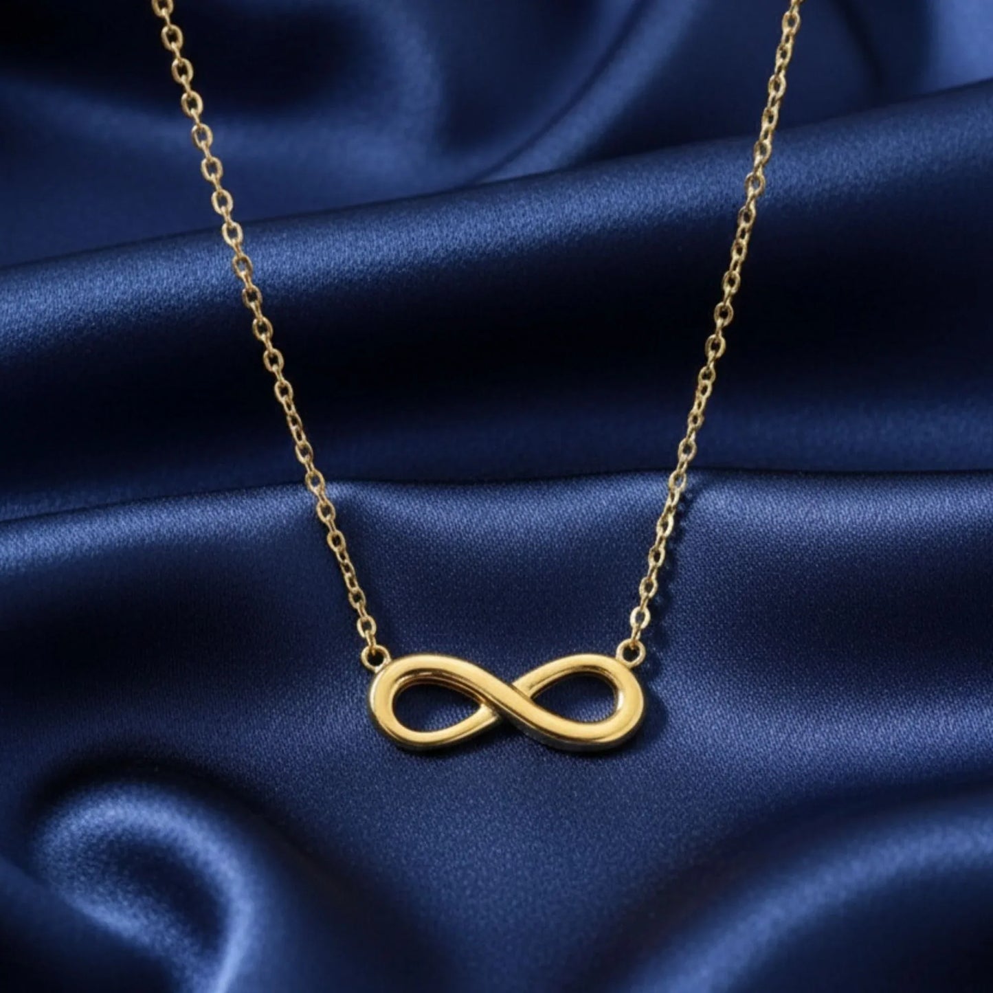 18K Gold Plated Infinity Pendant Necklace - RACHIVA