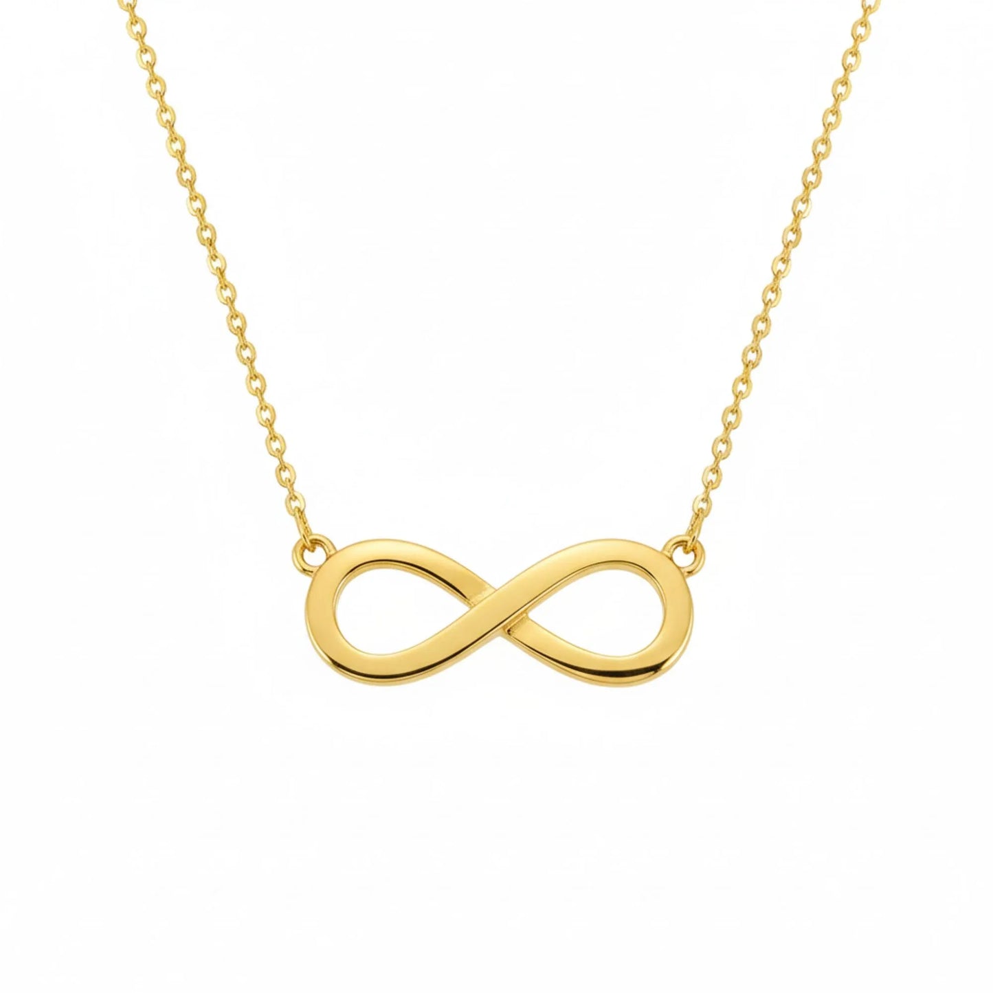 18K Gold Plated Infinity Pendant Necklace - RACHIVA