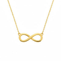 18K Gold Plated Infinity Pendant Necklace - RACHIVA