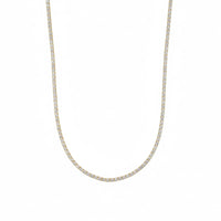 18K Gold Plated Zircon Tennis Necklace - RACHIVA