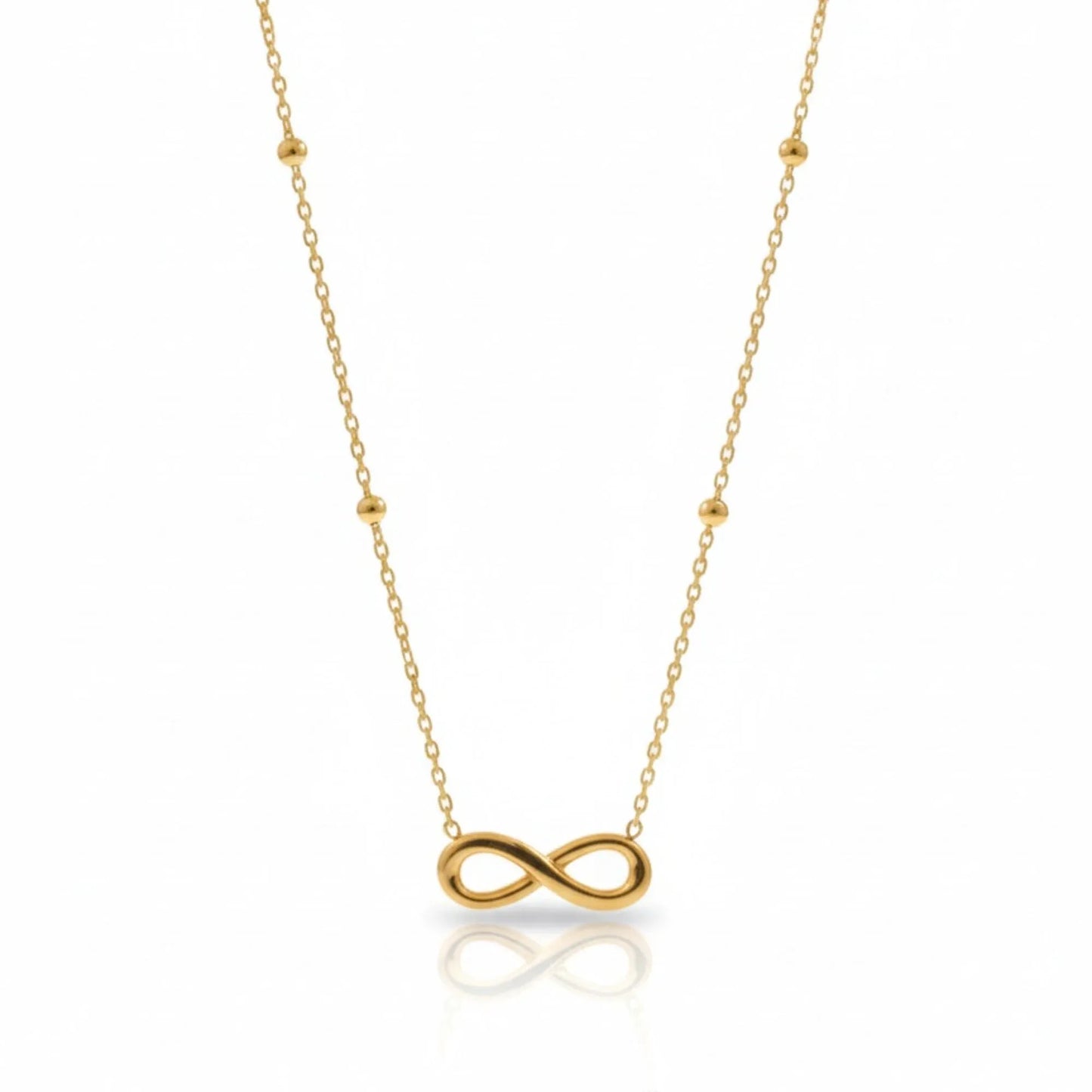 18K Gold Plated Infinity Minimal Necklace - RACHIVA