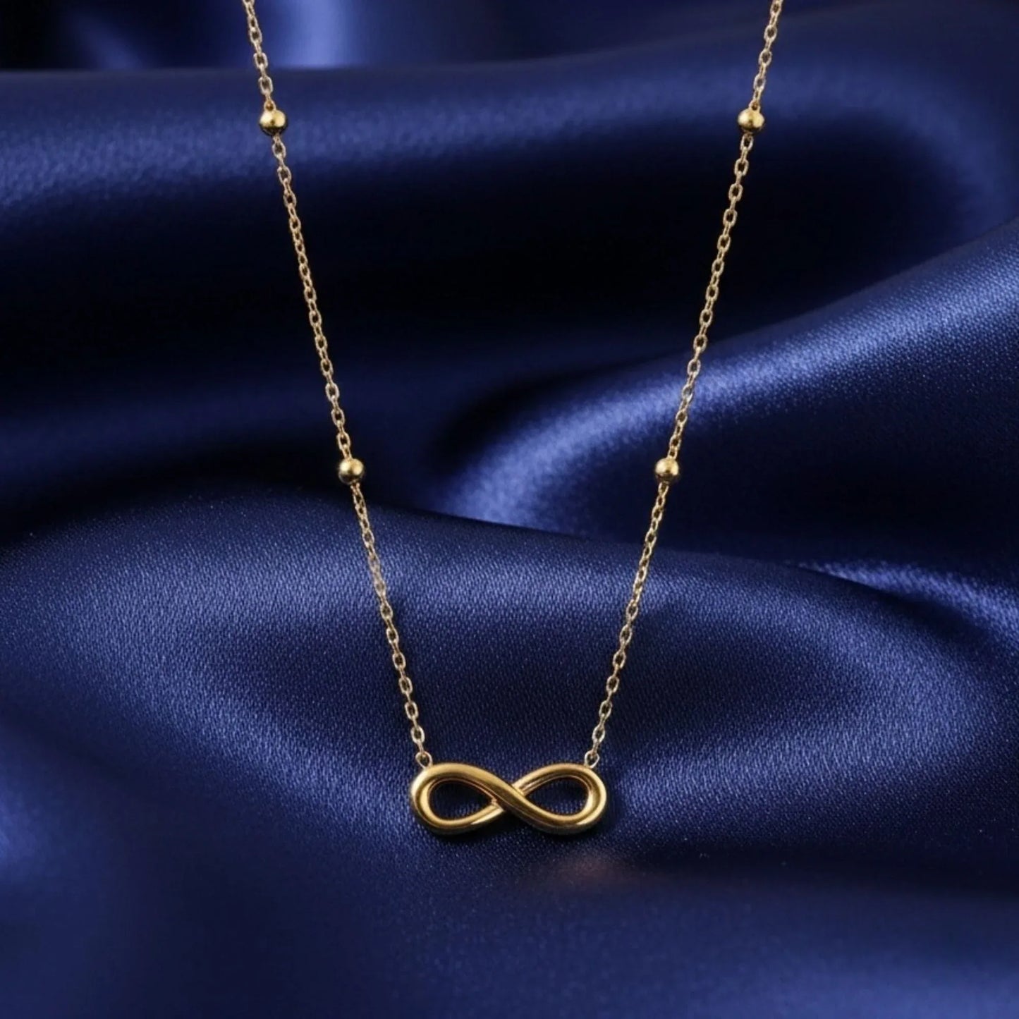 18K Gold Plated Infinity Minimal Necklace - RACHIVA