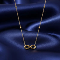 18K Gold Plated Infinity Minimal Necklace - RACHIVA