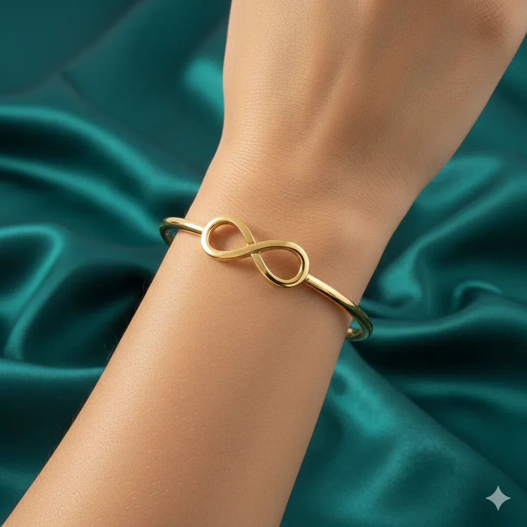 18K Gold Plated Infinity Bracelet - RACHIVA