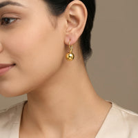 18K Gold Plated Freshwater Pearl Stud Earrings