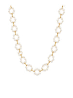 Rachiva 18K Gold Plated Pearl Link Necklace