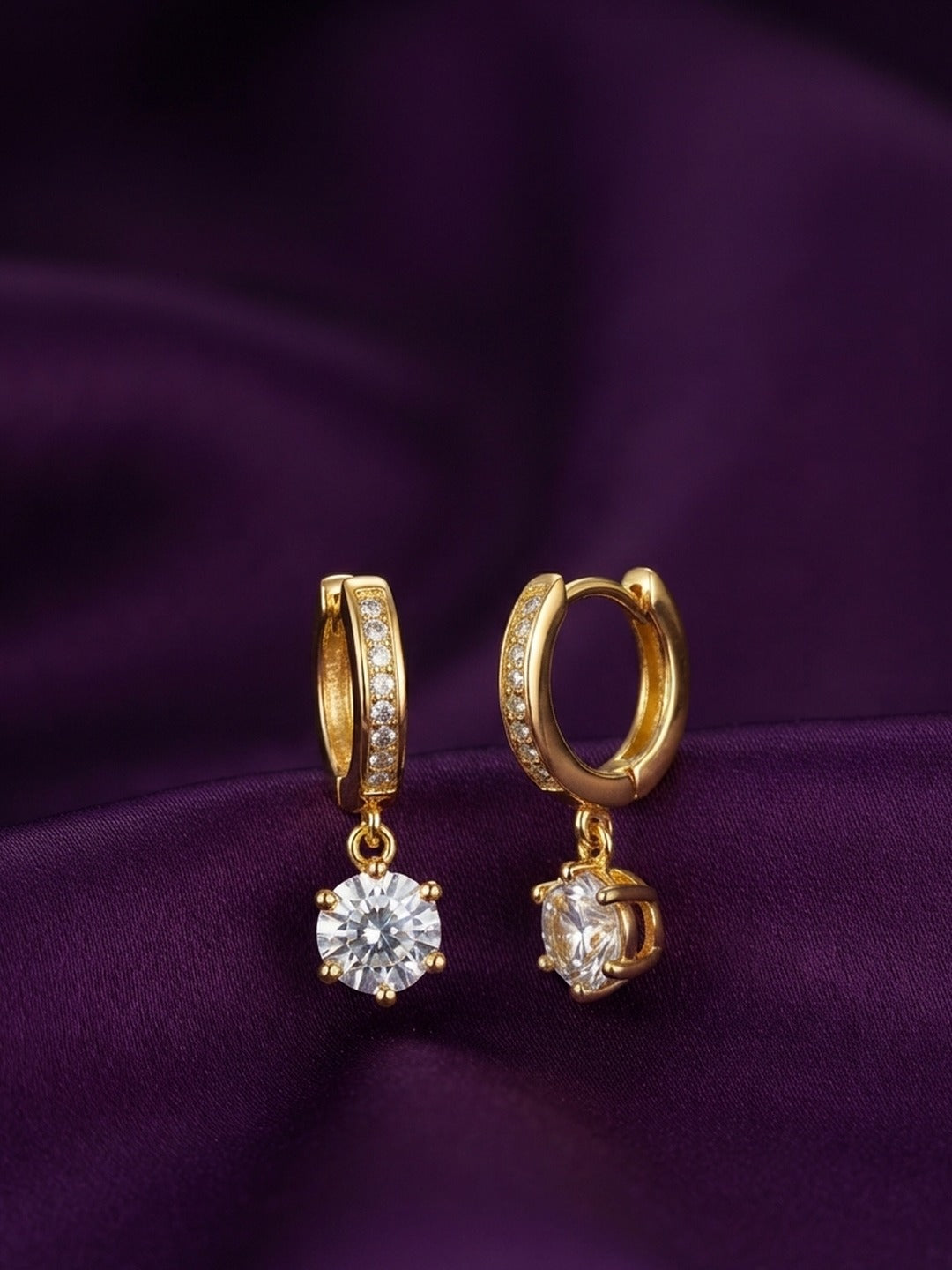 Rachiva 18K Gold Plated Pearl Ball Drop Earrings