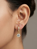Rachiva 18K Gold Plated Pearl Ball Drop Earrings