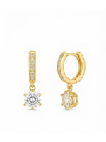 Rachiva 18K Gold Plated Pearl Ball Drop Earrings