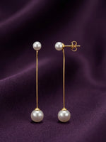 Rachiva 18K Gold Plated Ball Drop Earrings