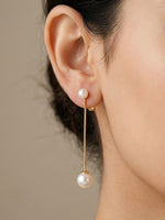 Rachiva 18K Gold Plated Ball Drop Earrings