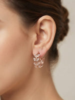 Rachiva 18K Gold Plated Pearl Long Chain Drop Earrings