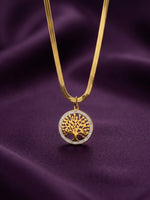 18K Gold Plated Tree of Life Pendant Necklace