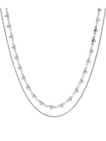 Layered Heart Chain Necklace