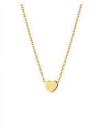 18K Gold Plated Heart Pendant Necklace