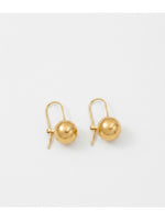 18K Gold Plated Ball Drop Hook Earrings