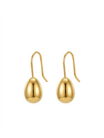 18K Gold Plated Teardrop Hook Earrings