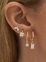 18K Gold Plated Curated Ear Stack Earring Set