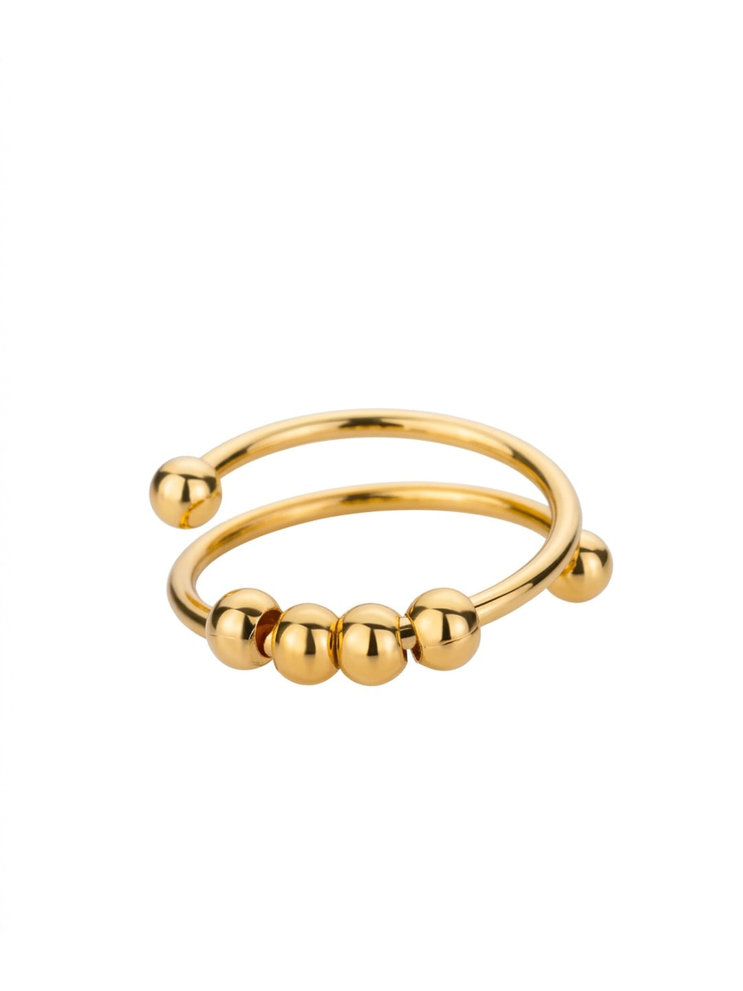 18K Gold Plated Anti-Stress Fidget Ring