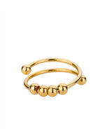 18K Gold Plated Anti-Stress Fidget Ring