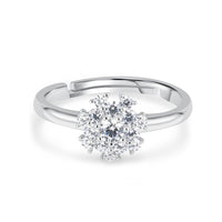 Everyday Elegance Solitaire Silver Ring