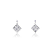 Dazzling Diamond Essence Zircon Silver Studs