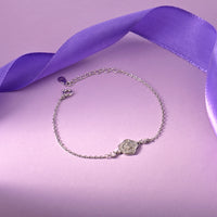 Rose of Love Silver Bracelet