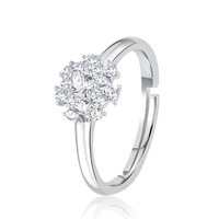 Everyday Elegance Solitaire Silver Ring