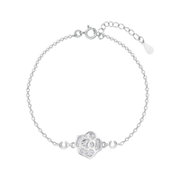 Rose of Love Silver Bracelet