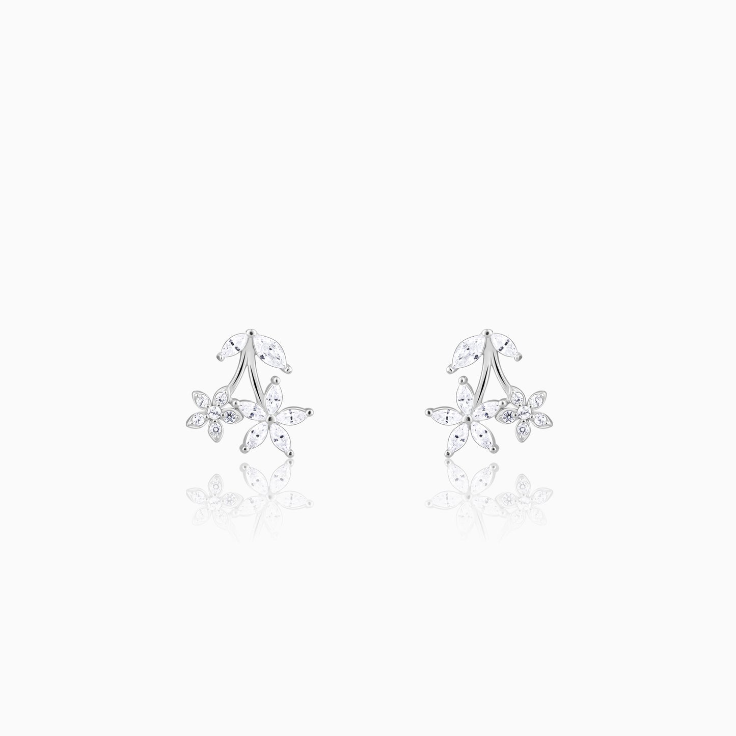 Self-Love Zircon Silver Stud